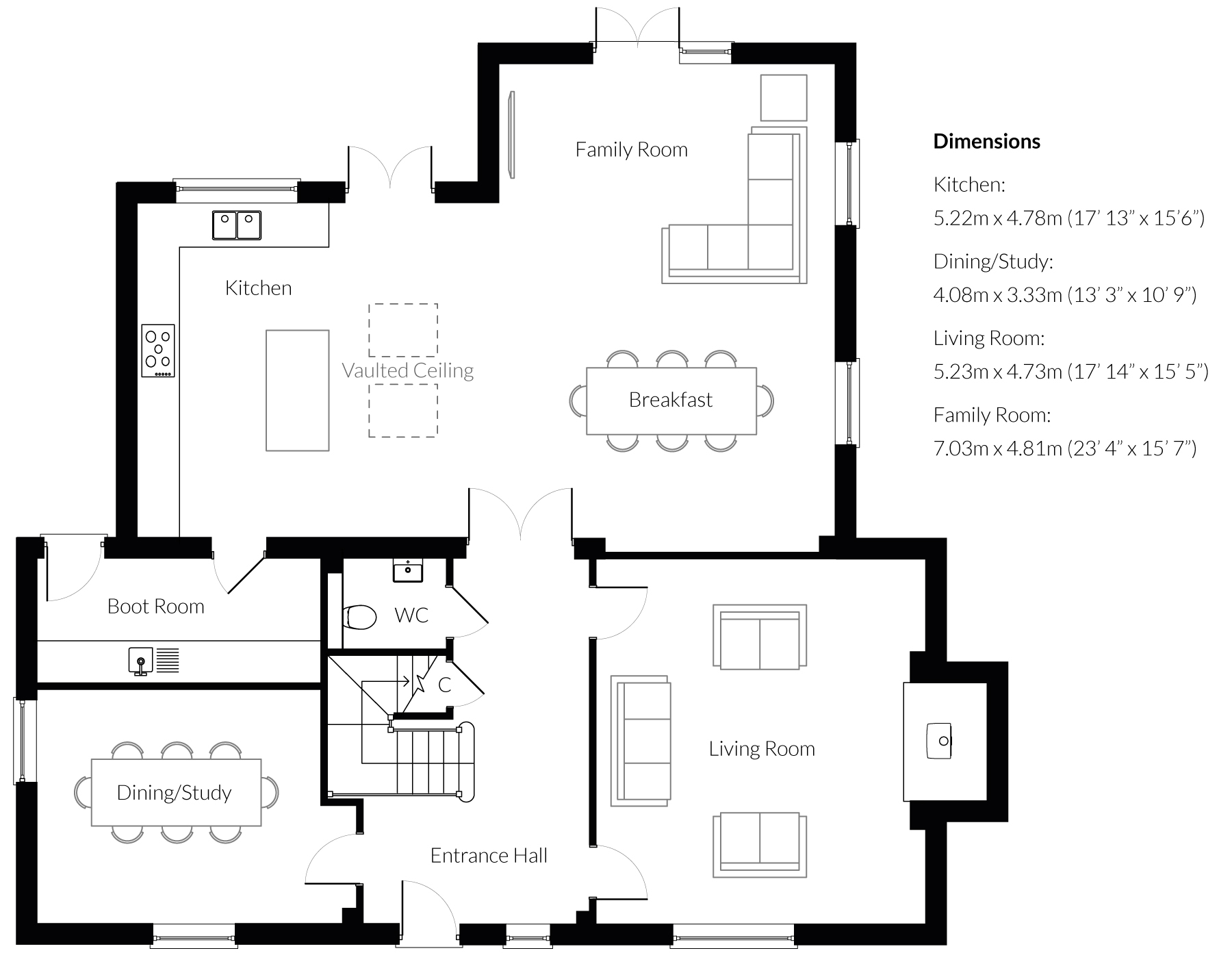 Horkesley Hamlet Magna Cottage GF Plot 9