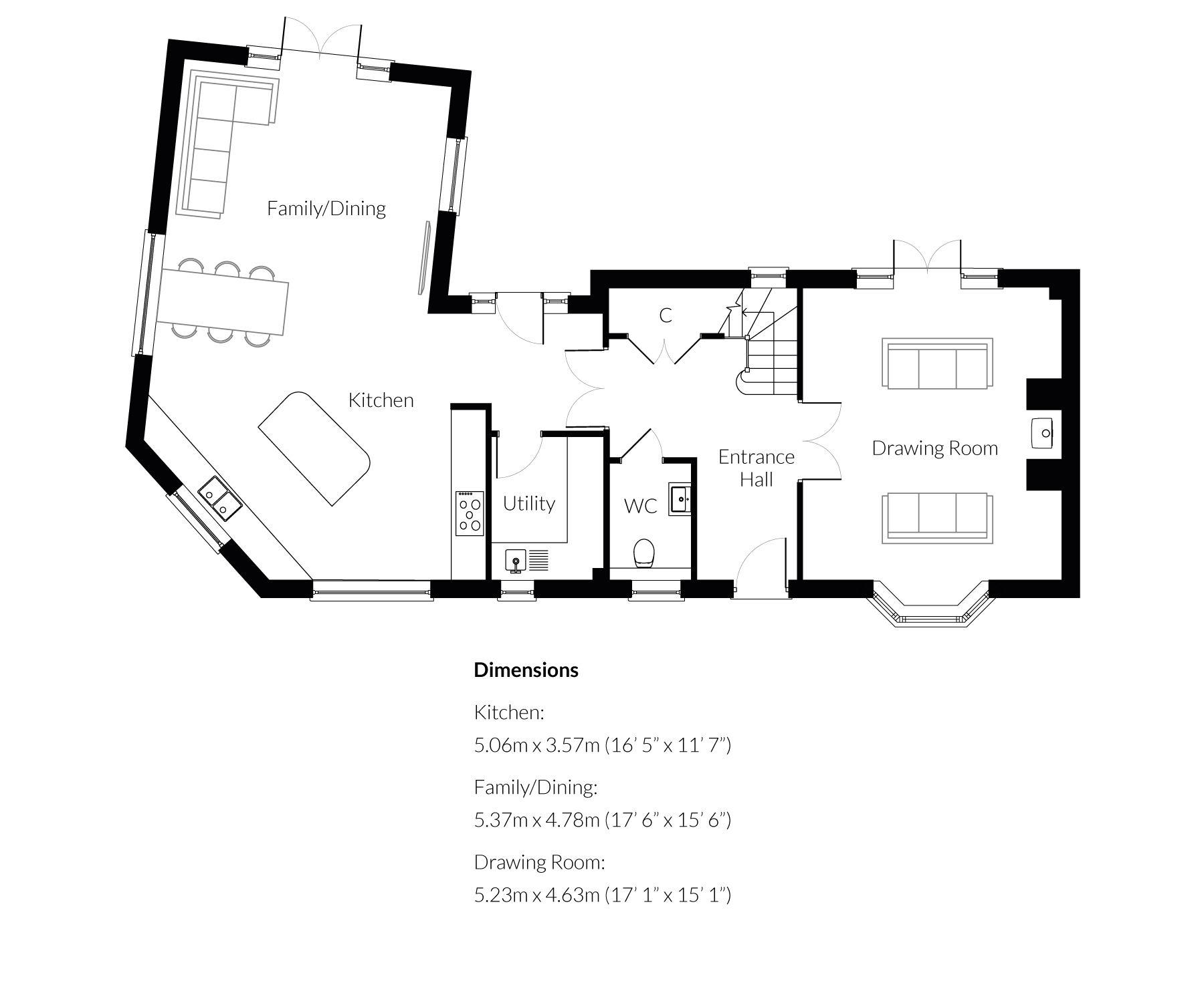Horkesley Hamlet Parsonage House GF Plot 12