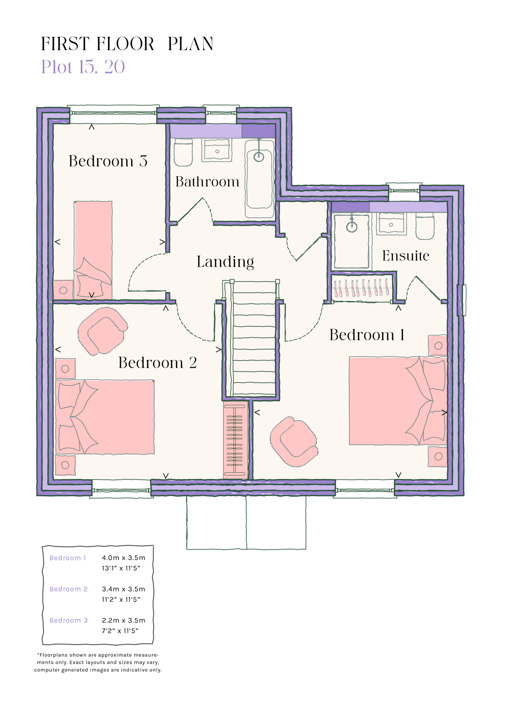 PLOT 15 20 first Floor Drawing