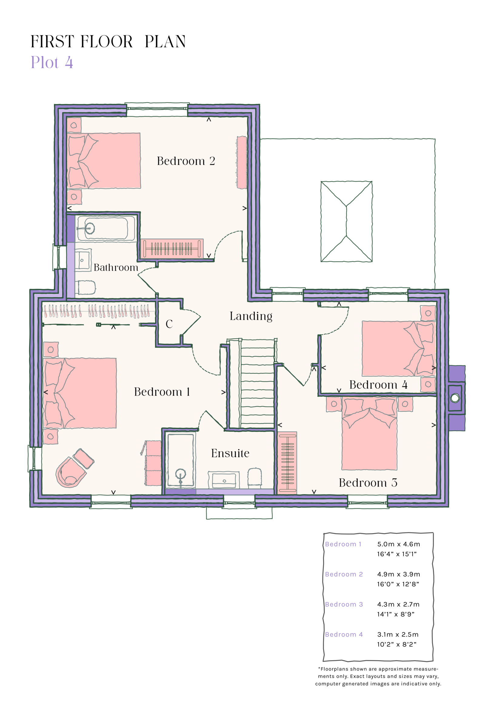 PLOT 4 First Floor Drawing