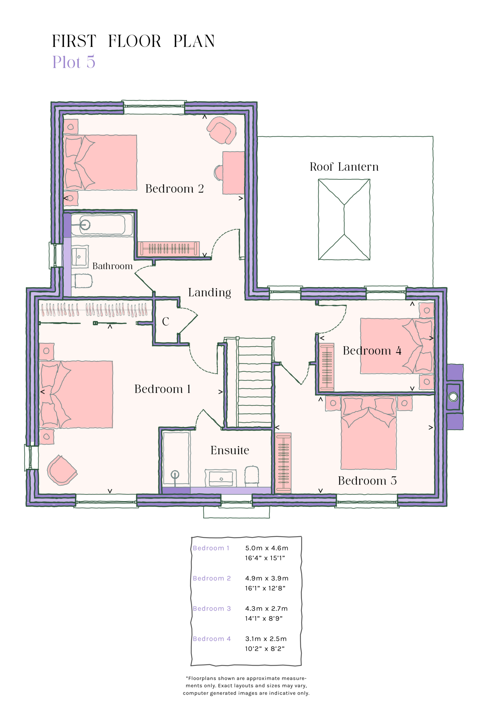 PLOT 5 First Floor Drawing