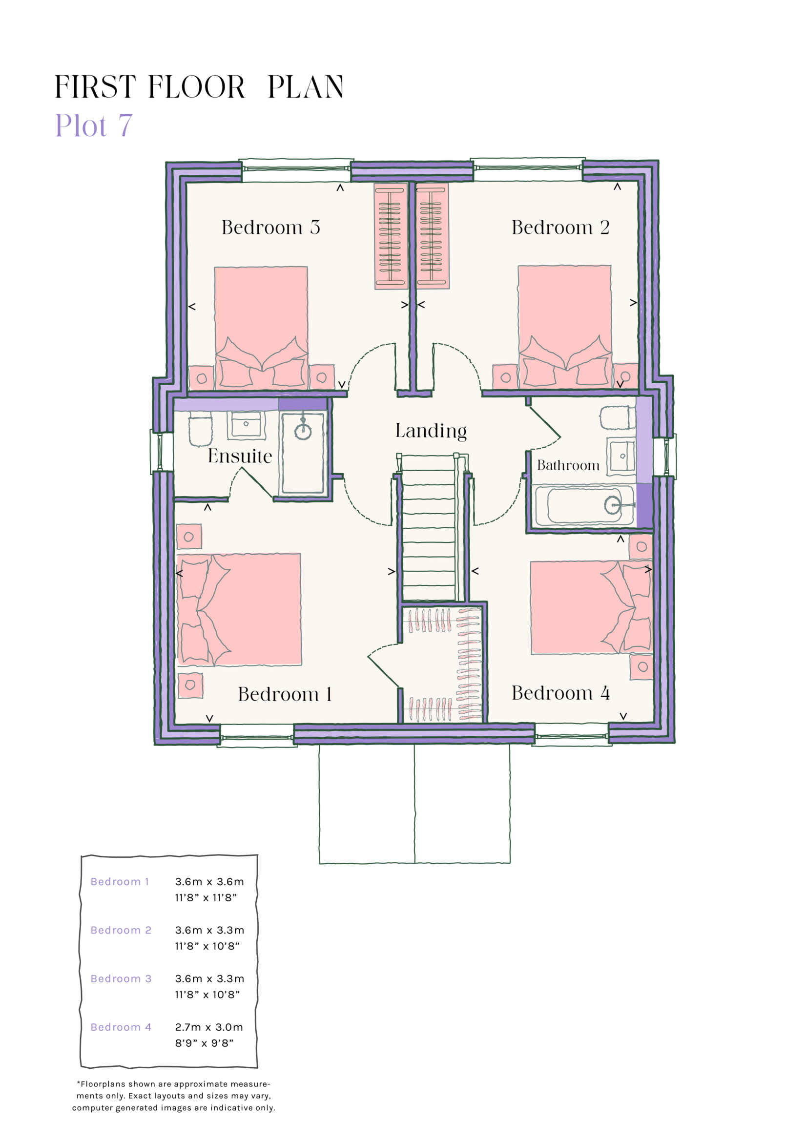 PLOT 7 First Floor Drawing