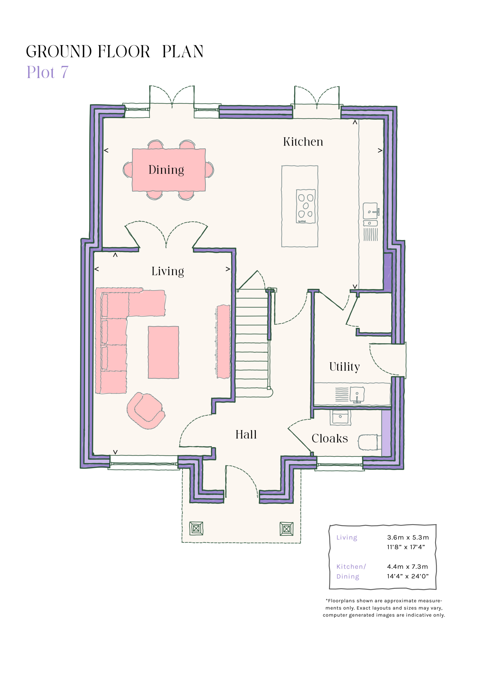 PLOT 7 Ground Floor Drawing