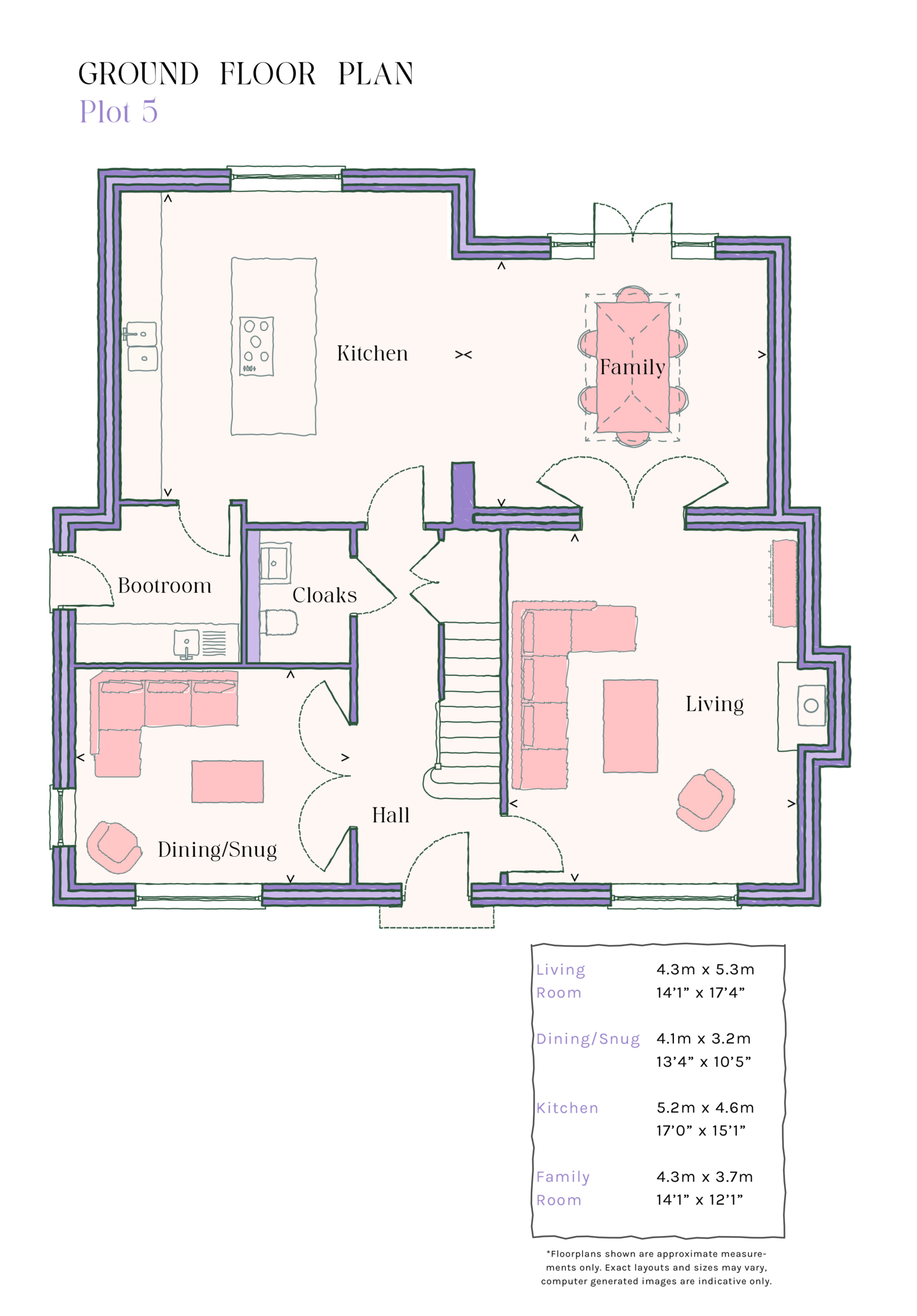 PLOT 5 Ground Floor Drawing
