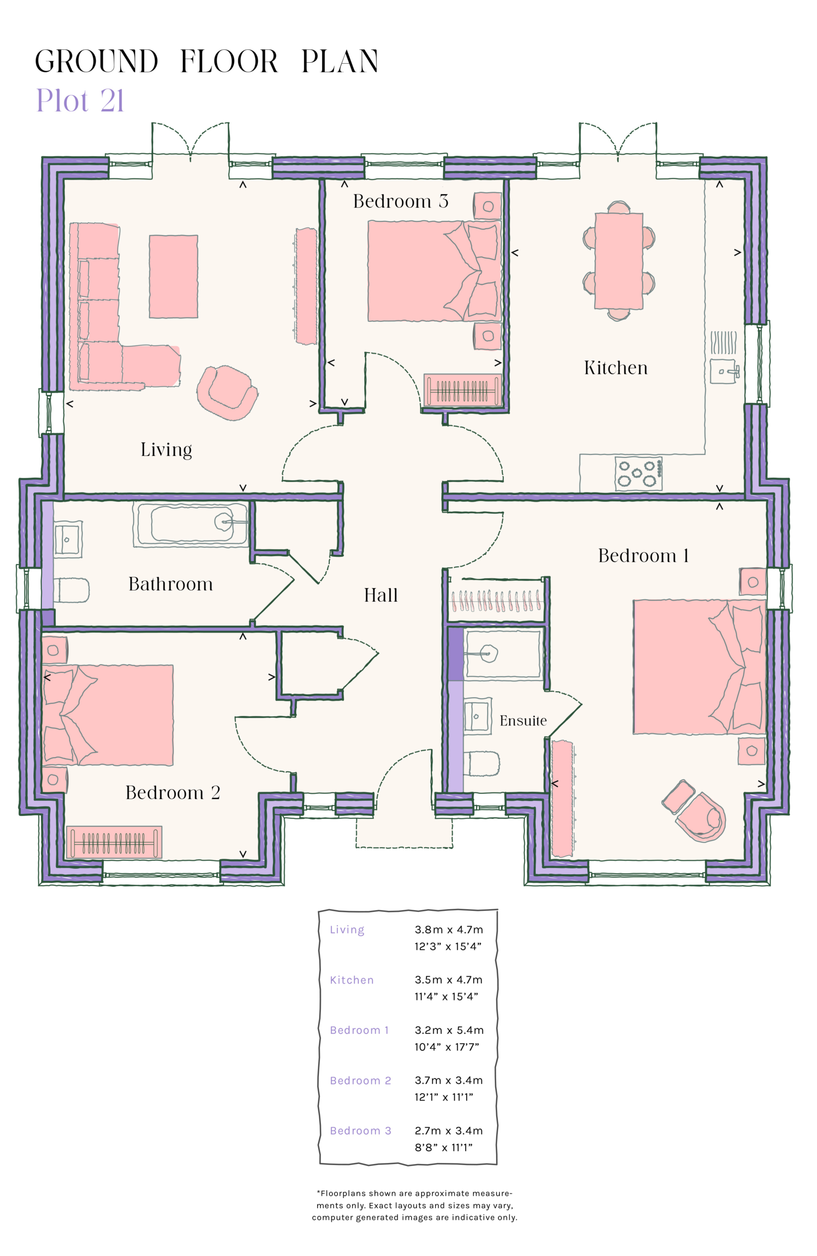 PLOT 21 Ground Floor Drawing