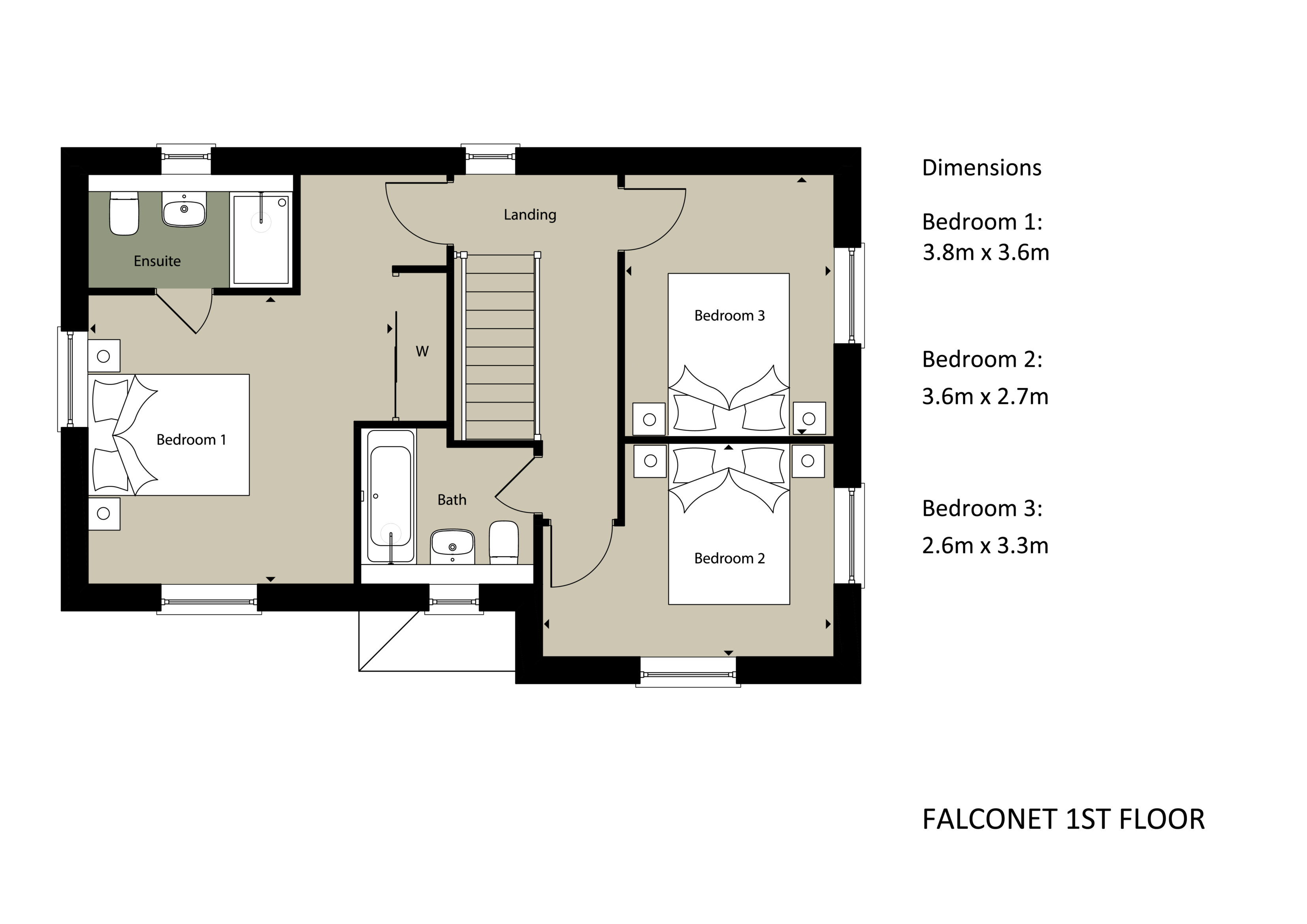 Fairways Falconet 1st