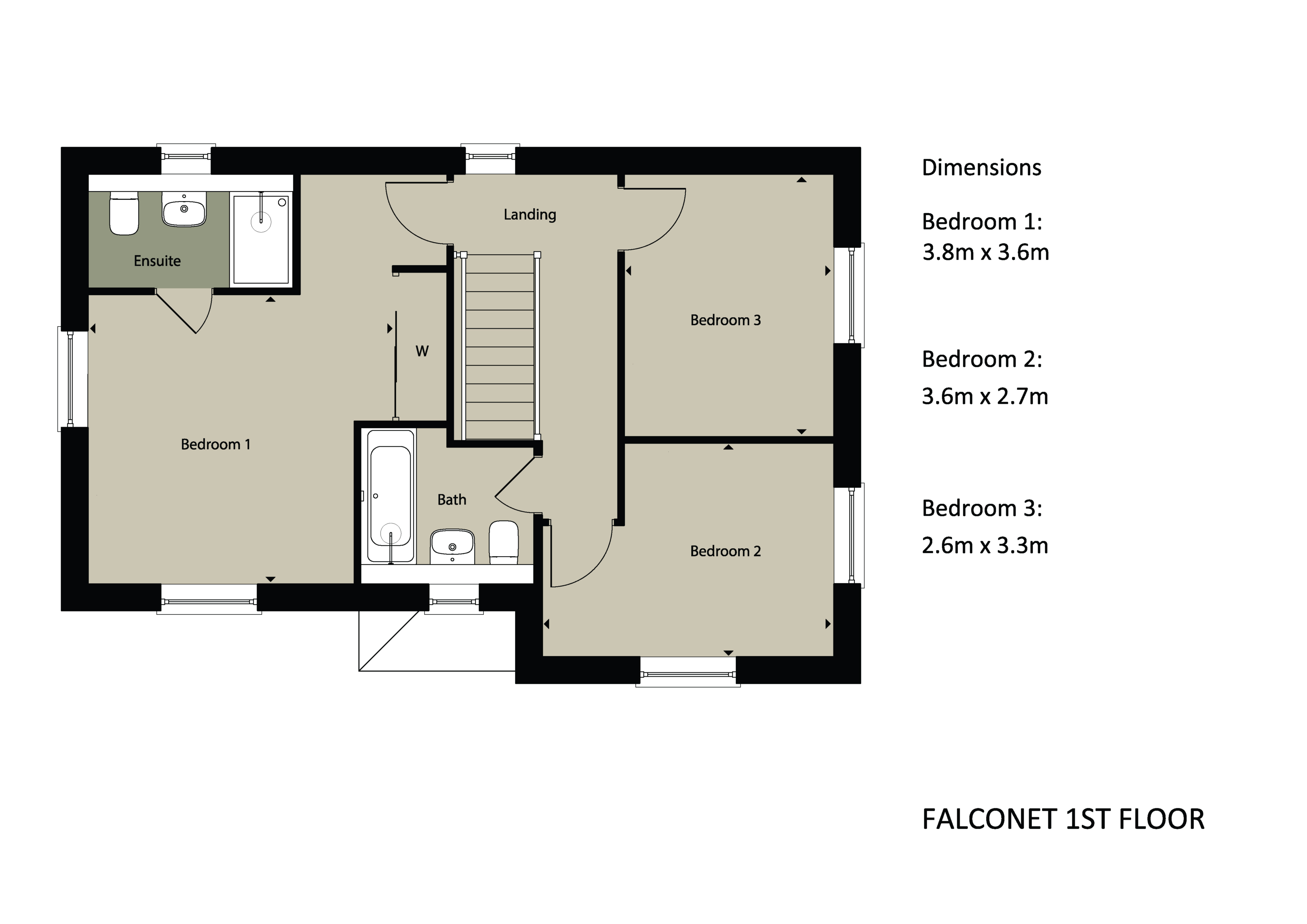 Fairways Falconet 1st