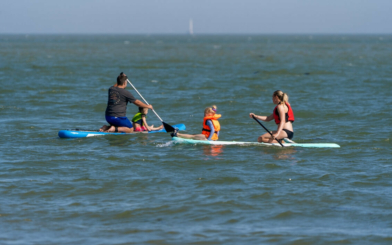 Paddle boarding west mersea