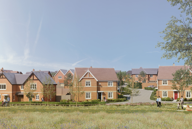 Chesterwell park streetscene 02