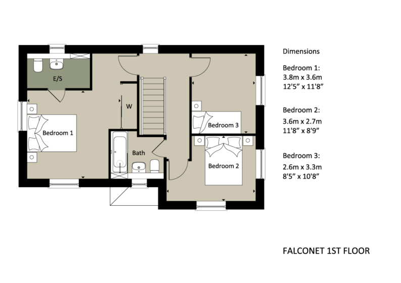 Fairways Falconet 1st